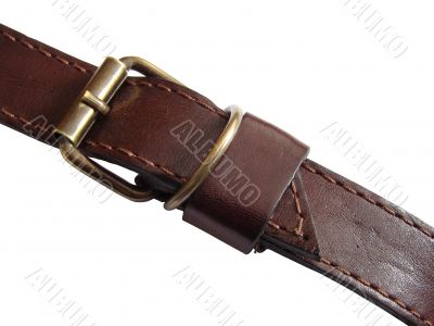 Leather belt