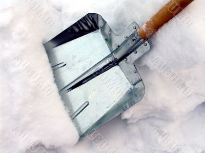 Cleaning snow