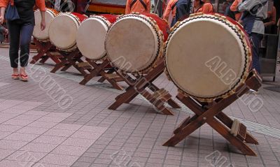 Japanese drums arrangement
