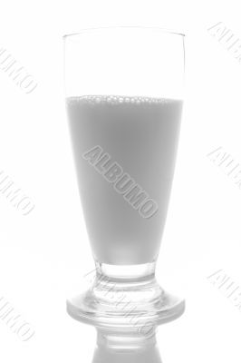 Glass of milk