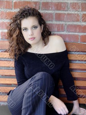 Beautiful young woman