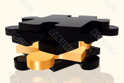 pile of puzzle pieces