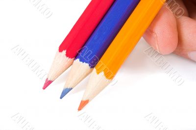 color pencils on paper