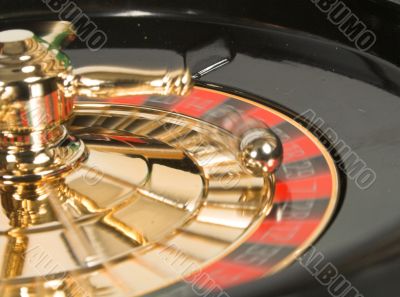 casino roulette in motion