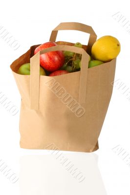 shopping bag - fruits
