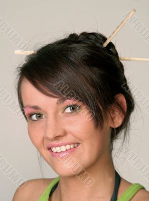 smiling woman smiling woman