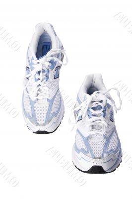 jogging shoes with clipping path