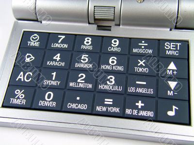 Calculator keypad