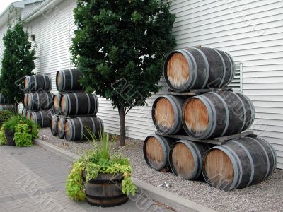 Wine barrel