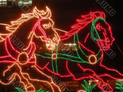 Christmas lighting Christmas lighting