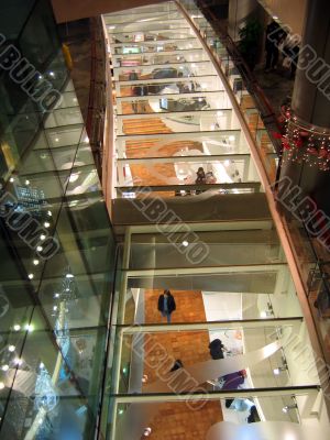 Shopping mall interior