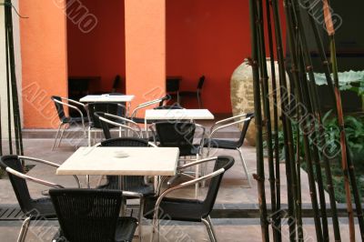 Tropical cafe