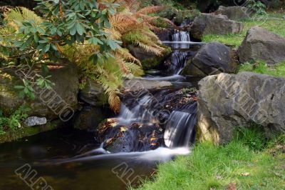 Small waterfall Small waterfall