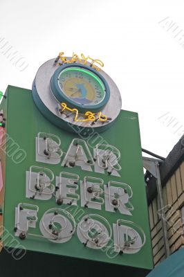 Bar Beer Food unlit Bar Beer Food unlit