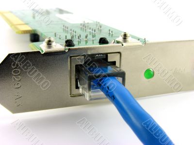 LAN connector.