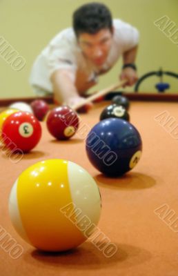  A game of pool