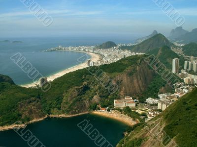 Rio de Janeiro - View of Copacabana Beach