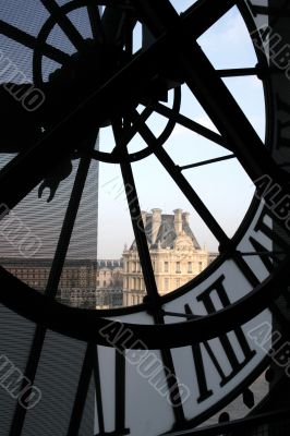 Clock at the Orsay Museum