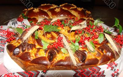 Ukrainian festive bakery Holiday Bread