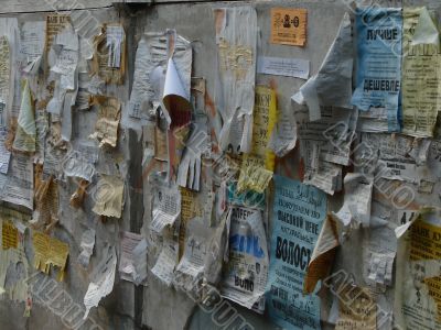 Street Advertising Deskboard