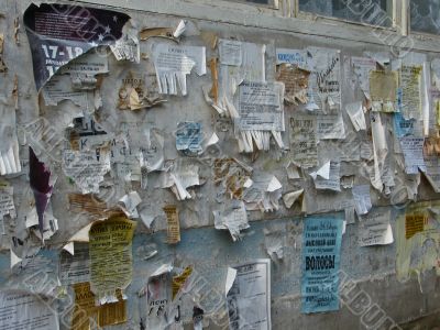 Street Advertising Deskboard