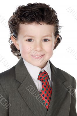 adorable future businessman