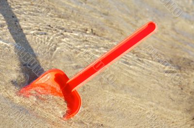 Beach Toys in the sand