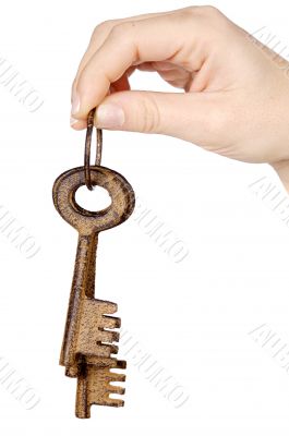 Three keys in the hand