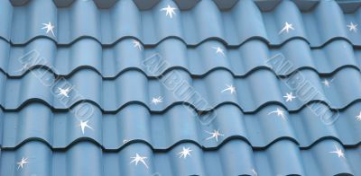 Blue Roof with Starts
