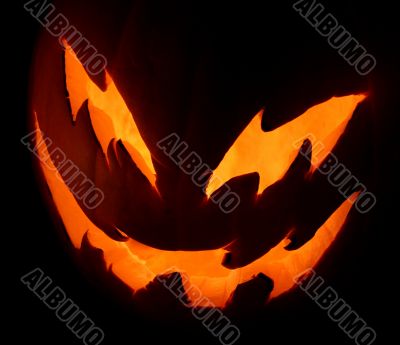 Mean Jack-o-Lantern