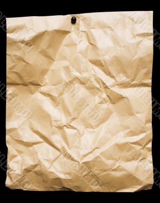 Crumbled Packing Paper