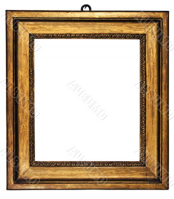Picture Frame Cubic Gold - Path Included