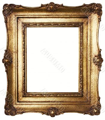 Picture Frame Gold - Path Included