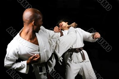 Karate fight