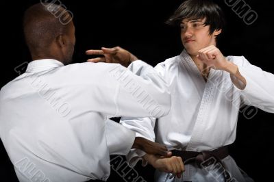 Karate fight