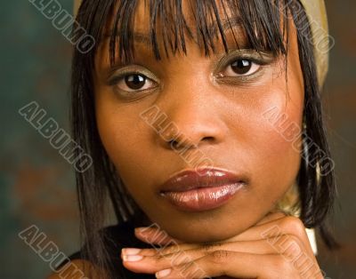 Beautiful African girl