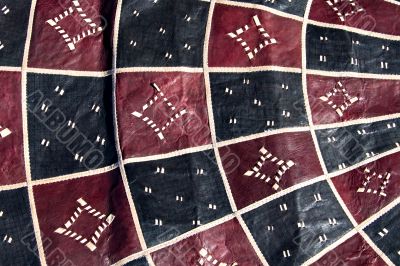 African leather texture