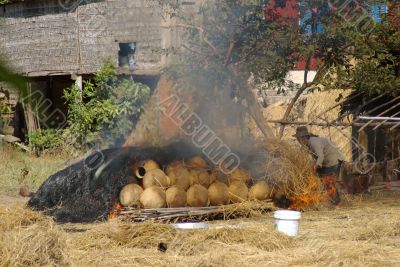 Pottery Firing
