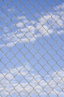 fence sky