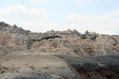 colorful badlands v