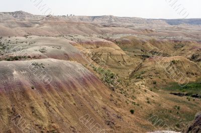 colorful badlands xi