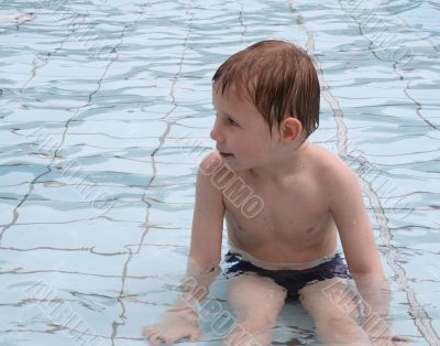in the pool in the pool