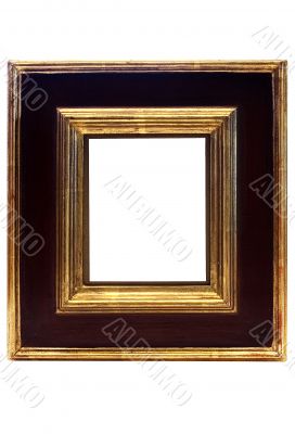 Gold Framed Picture Frame w/ Path