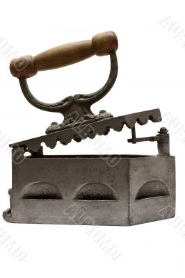 Vintage Flat Iron w/ Path