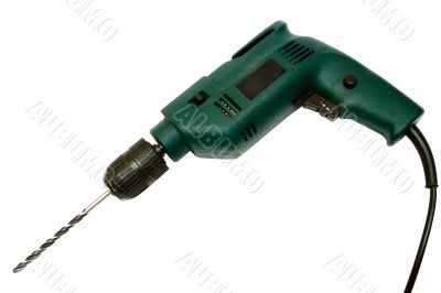 Drill Machine w/ Path - Top View