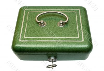Closed Cash Box w/ Path - Top View