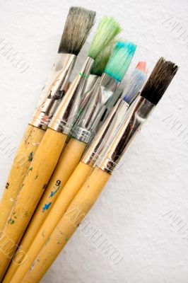 Bunch of Paint Brushes