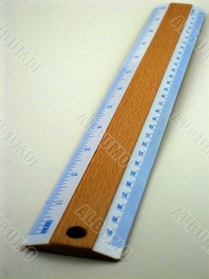 ruler and tape