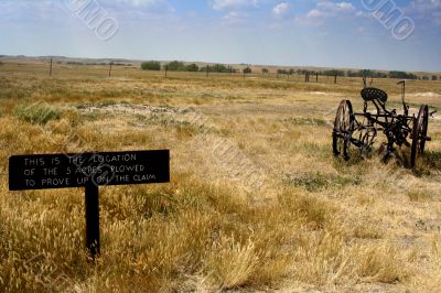 Old farm life sign