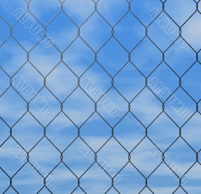 chain link fence